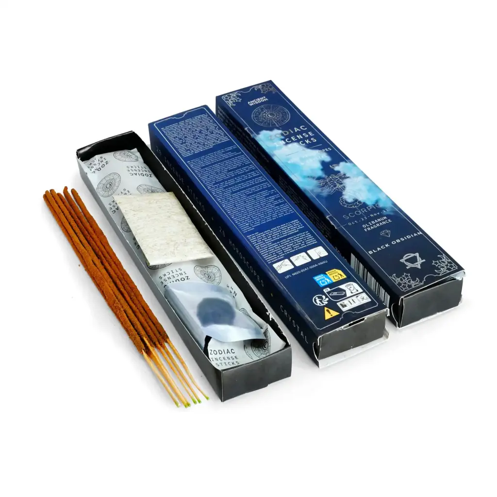 Olibanum Zodiac Gemstone Crystal Incense – Scorpio | www.artisangoods.co.uk 2 Olibanum Zodiac Gemstone Crystal Incense – Scorpio | www.artisangoods.co.uk 2