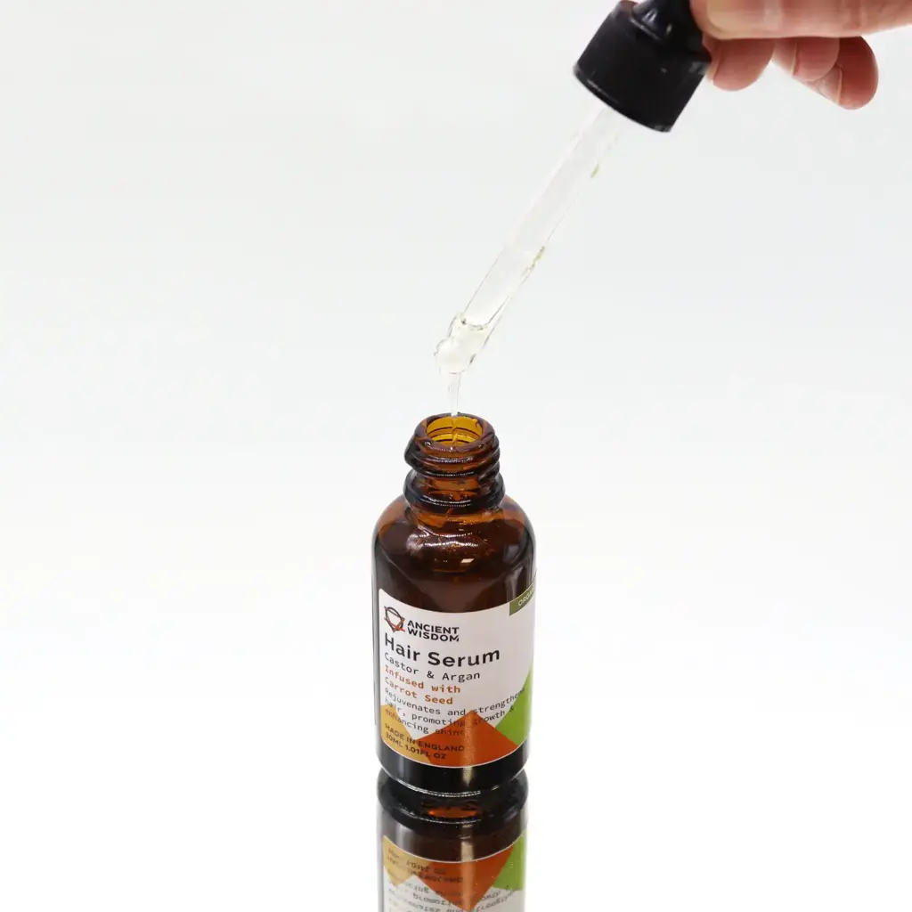 Organic Hair Serum 30ml – Carrot Seed | www.artisangoods.co.uk 2