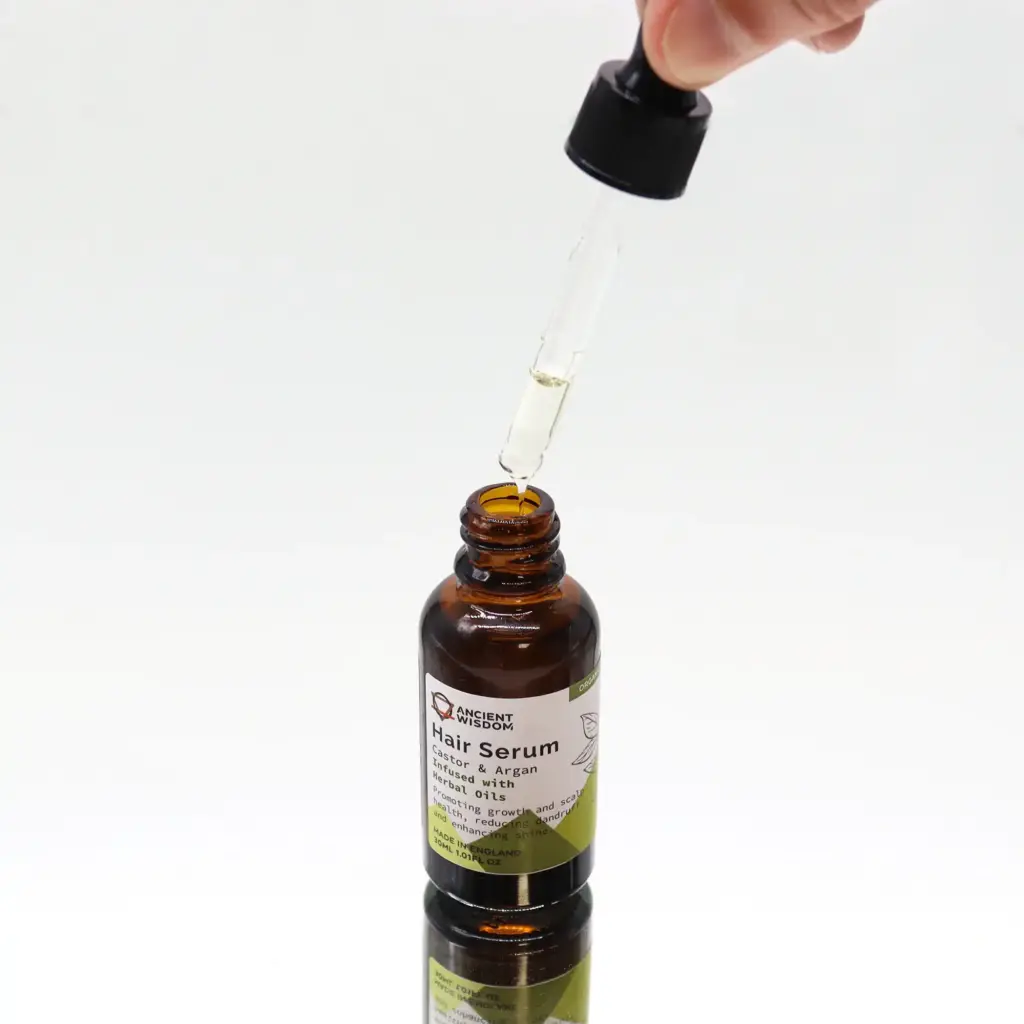 Organic Hair Serum 30ml – Herbal | www.artisangoods.co.uk 2