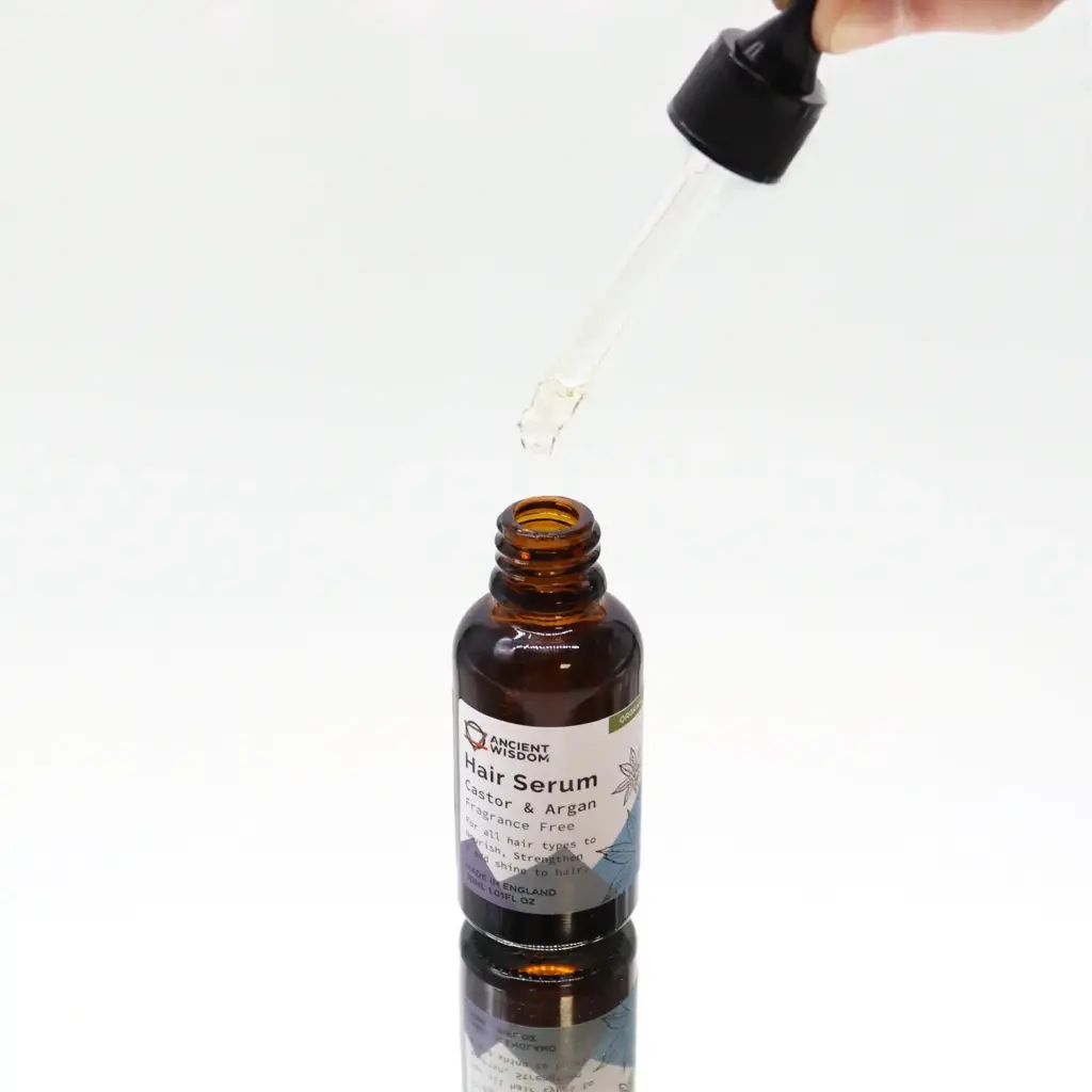 Organic Hair Serum 30ml – Unfragranced | www.artisangoods.co.uk 2