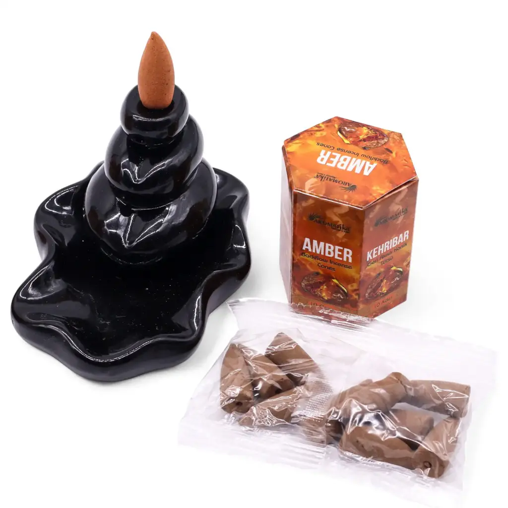 Pack of 10 Masala Backflow Incense – Amber | www.artisangoods.co.uk 6