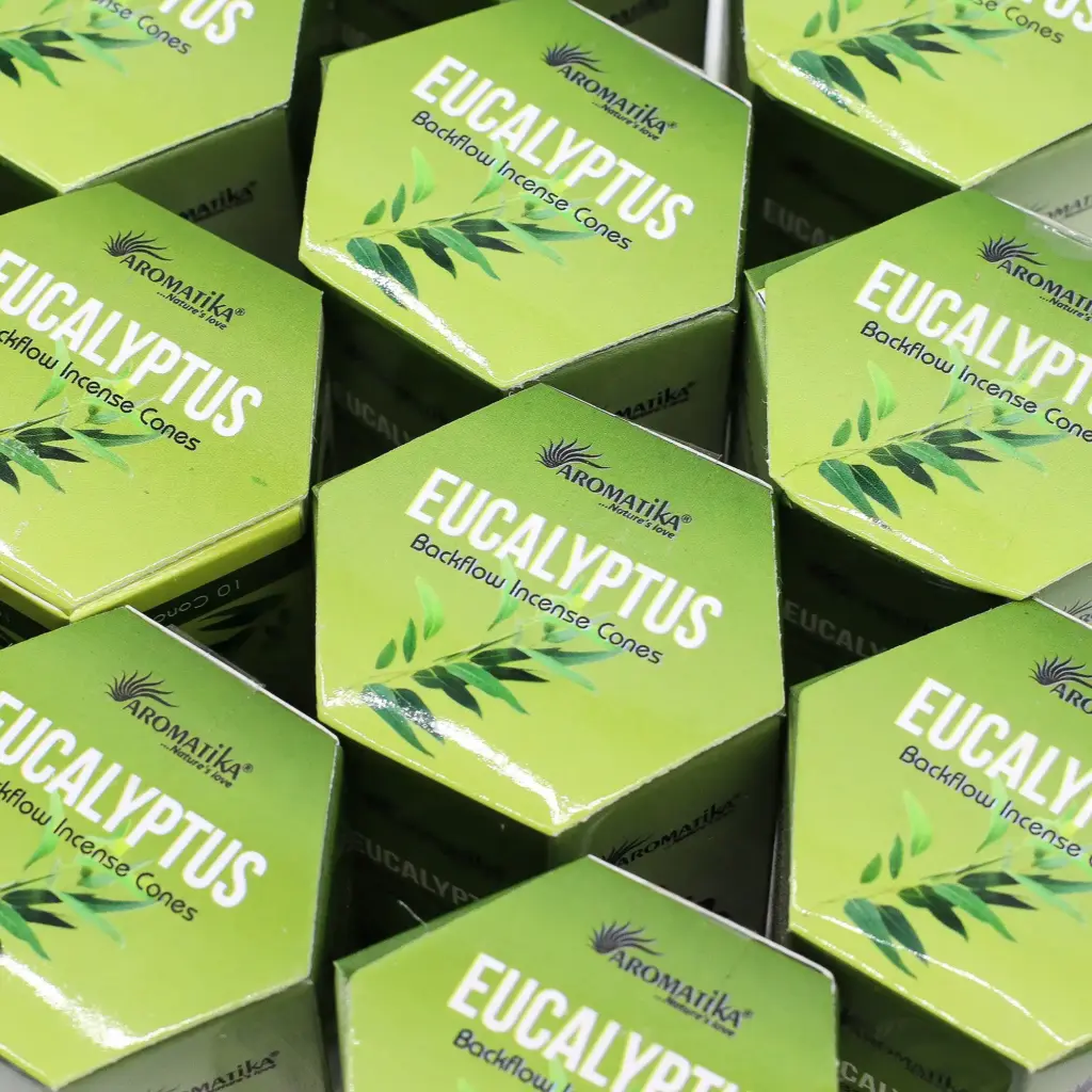Pack of 10 Masala Backflow Incense – Eucalyptus | www.artisangoods.co.uk 6