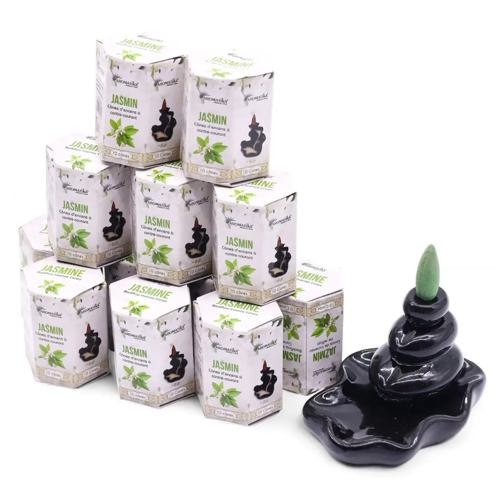 Pack of 10 Masala Backflow Incense – Jasmine | www.artisangoods.co.uk 4
