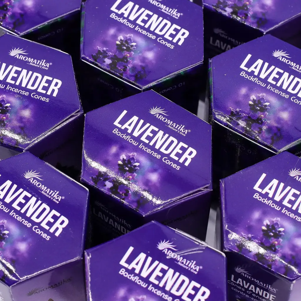 Pack of 10 Masala Backflow Incense – Lavender | www.artisangoods.co.uk 5