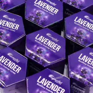 Pack of 10 Masala Backflow Incense – Lavender | www.artisangoods.co.uk 5