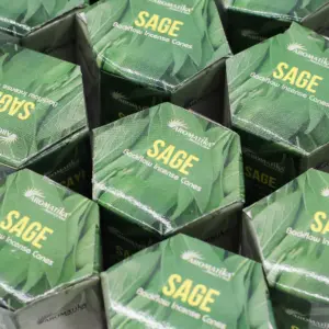Pack of 10 Masala Backflow Incense – Sage | www.artisangoods.co.uk 6