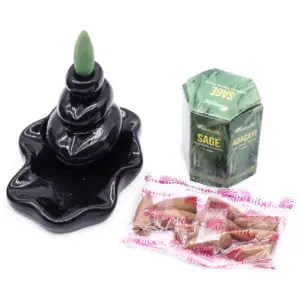 Pack of 10 Masala Backflow Incense – Sage | www.artisangoods.co.uk 5