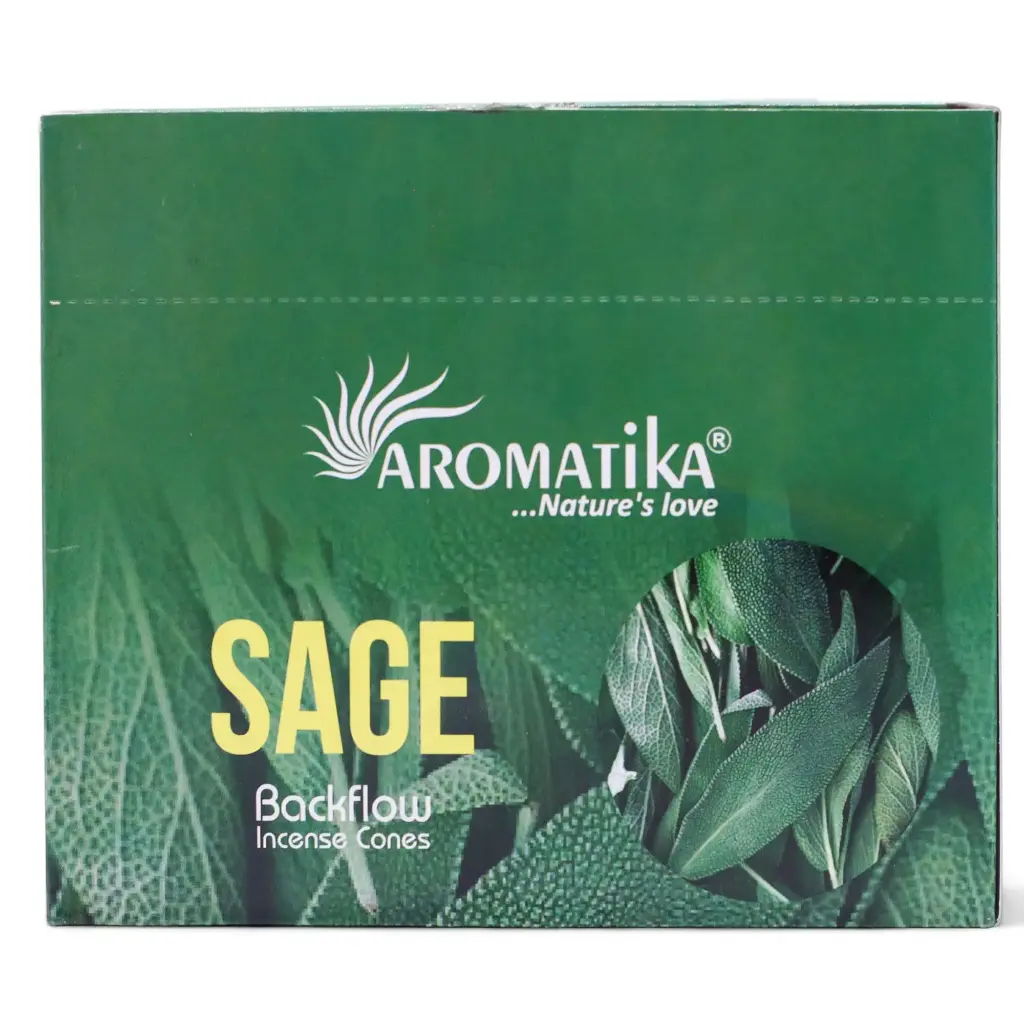 Pack of 10 Masala Backflow Incense – Sage | www.artisangoods.co.uk 4 Pack of 10 Masala Backflow Incense – Sage | www.artisangoods.co.uk 4
