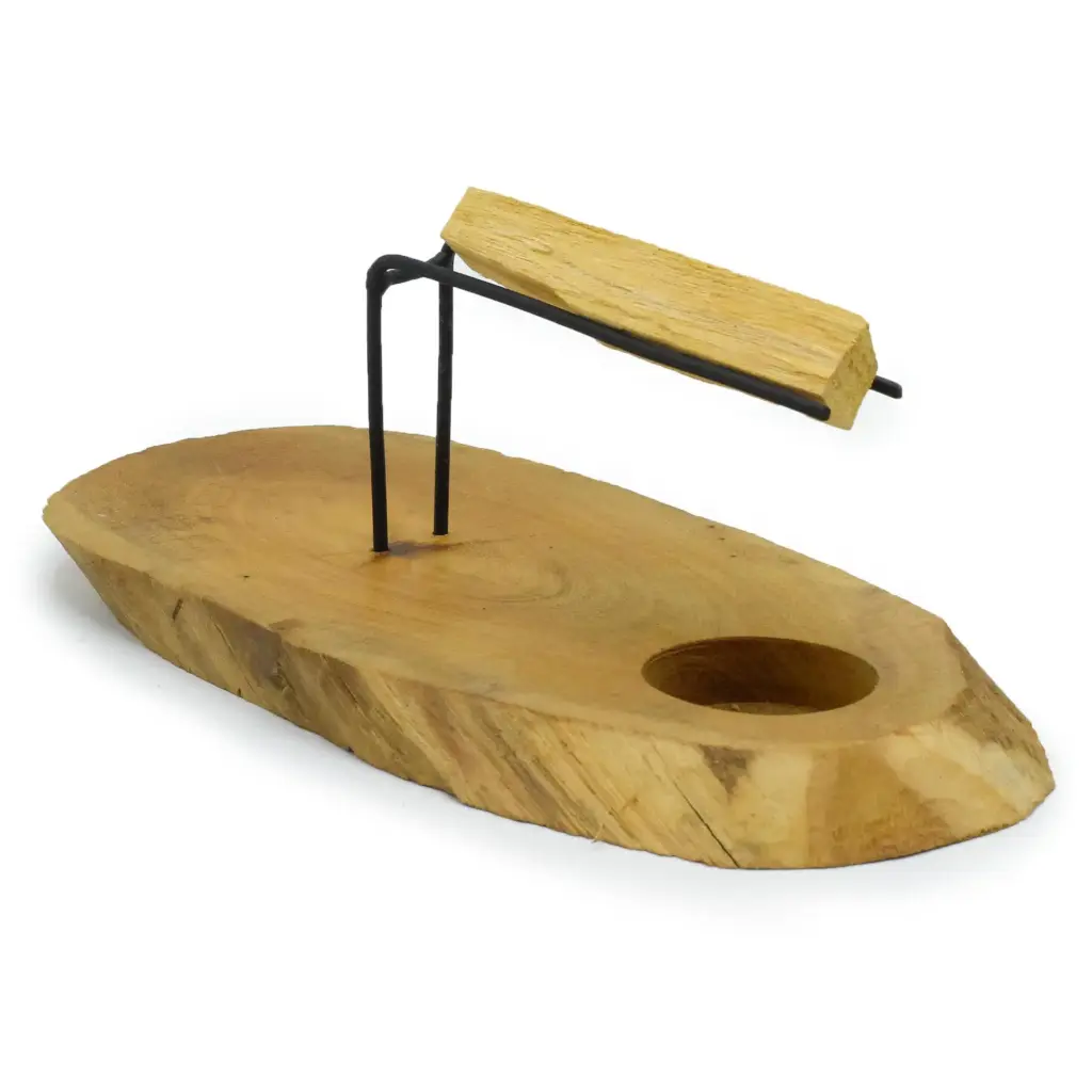 Palo Santo Heater – Natural Gamel Wood | www.artisangoods.co.uk 2 Palo Santo Heater – Natural Gamel Wood | www.artisangoods.co.uk 2