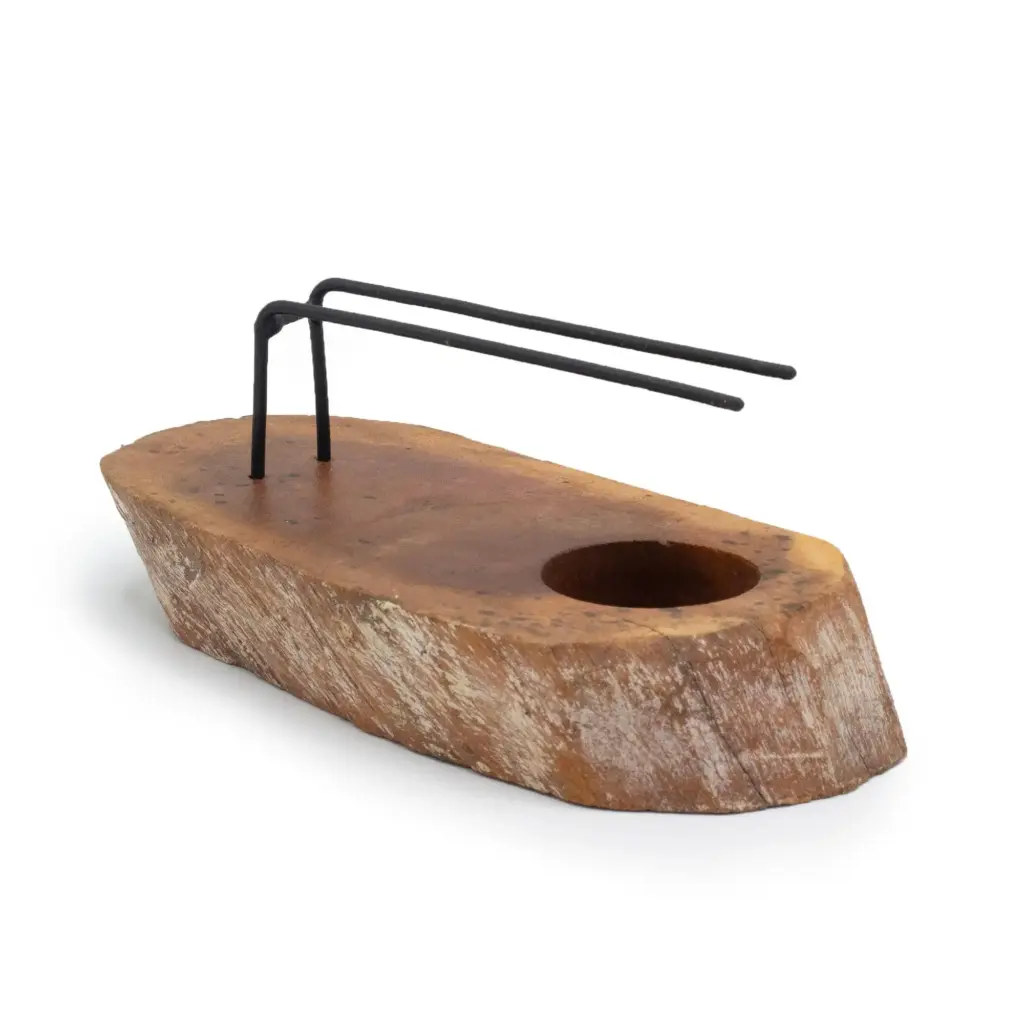 Palo Santo Heater – Whitewash Gamel Wood | www.artisangoods.co.uk 2