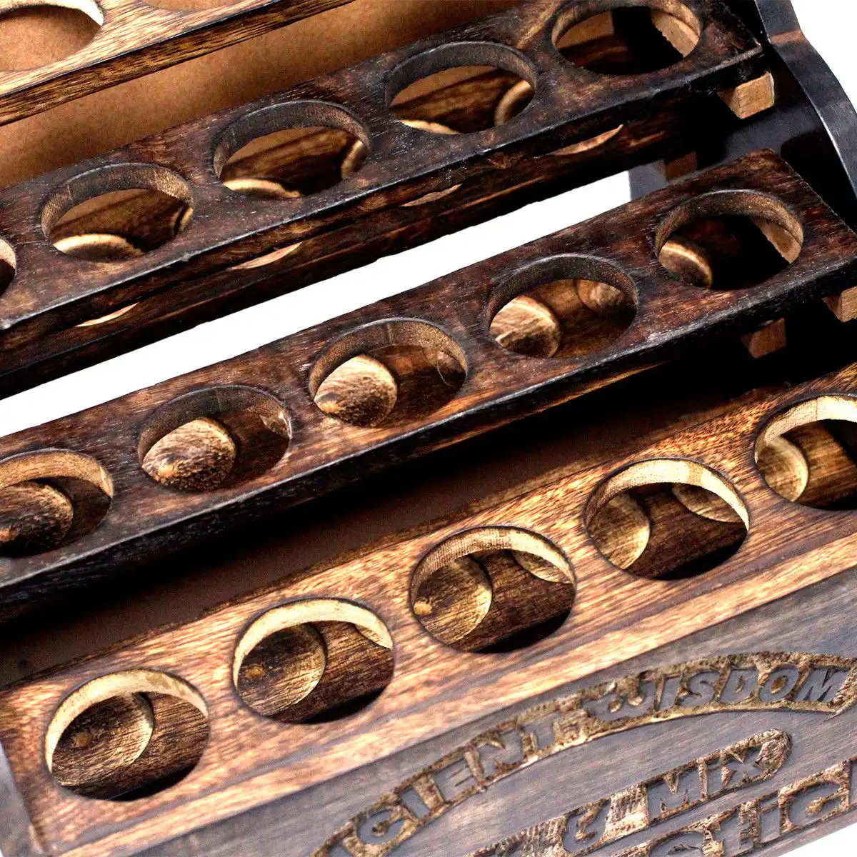 P&M Incense Mango Wood Display Stand | www.artisangoods.co.uk 6 P&M Incense Mango Wood Display Stand | www.artisangoods.co.uk 5
