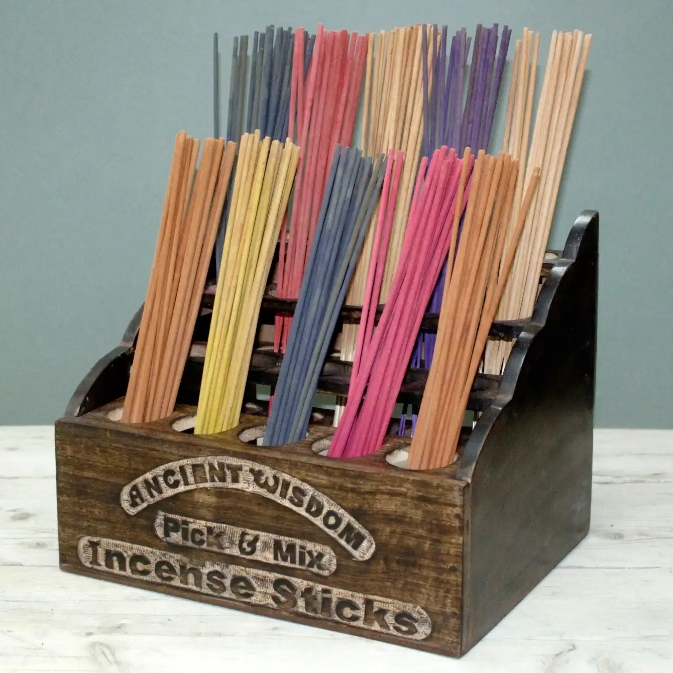 P&M Incense Mango Wood Display Stand | www.artisangoods.co.uk 4 P&M Incense Mango Wood Display Stand | www.artisangoods.co.uk 3
