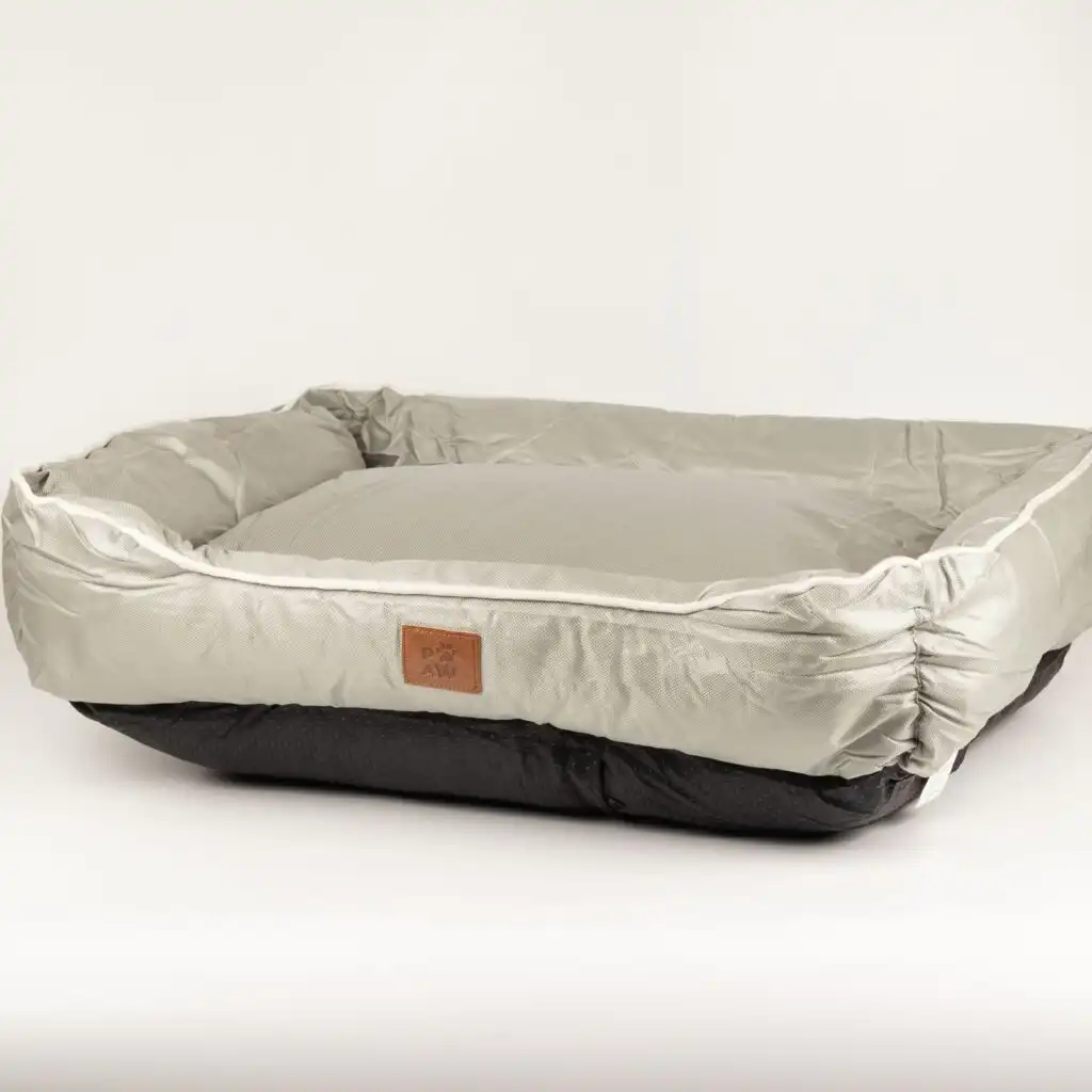 PAW Bed – Medium Khaki Beige – 70 × 60 × 15cm