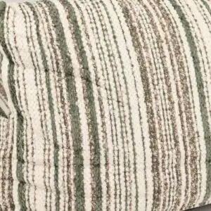 PAW Bed – Medium Sofa – Brown Stripes – 60 × 60 × 28cm