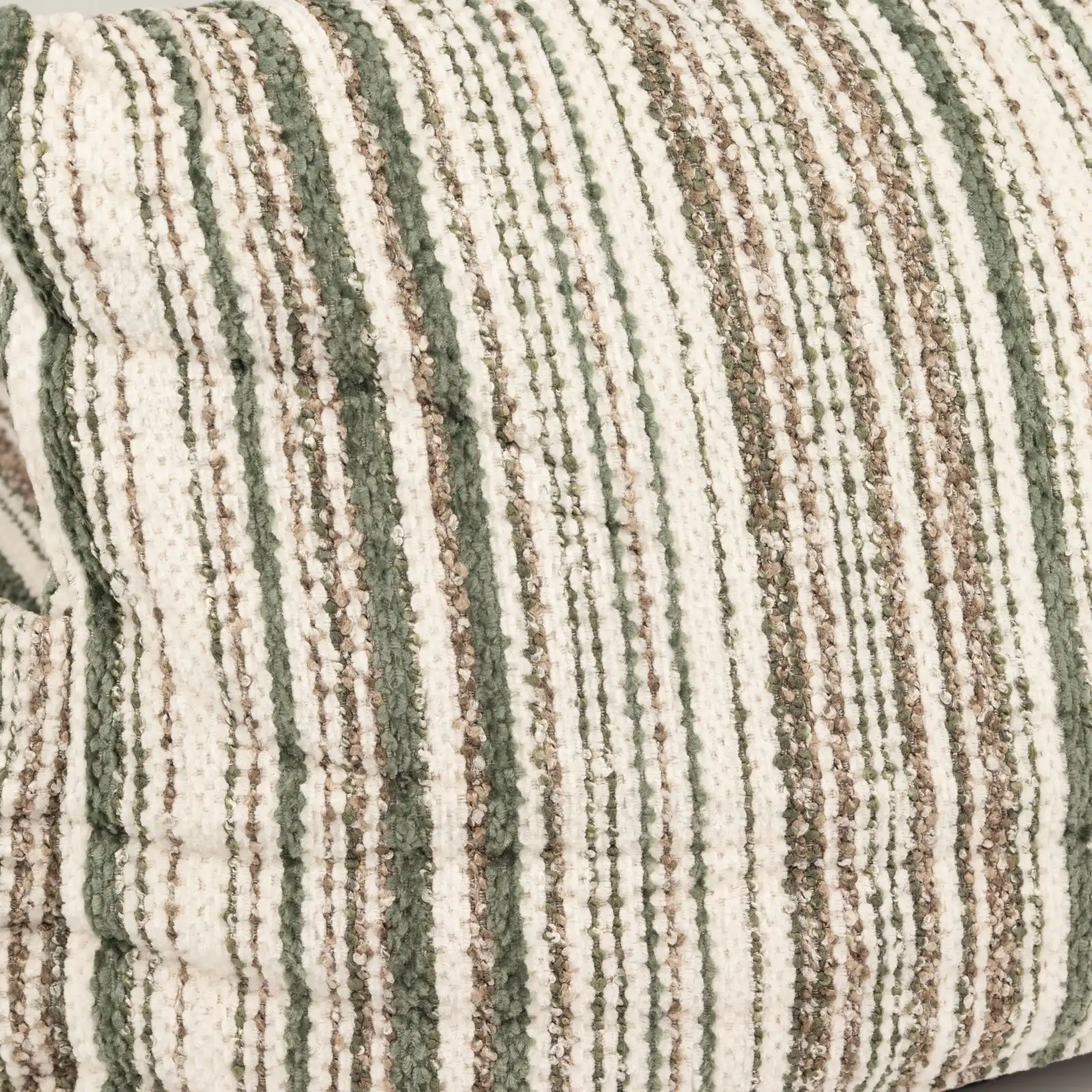 PAW Bed – Medium Sofa – Brown Stripes – 60 × 60 × 28cm