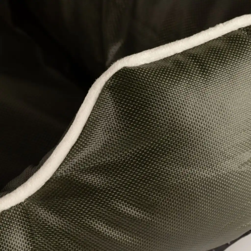 PAW Bed – Small Khaki Green – 60 × 50 × 15cm