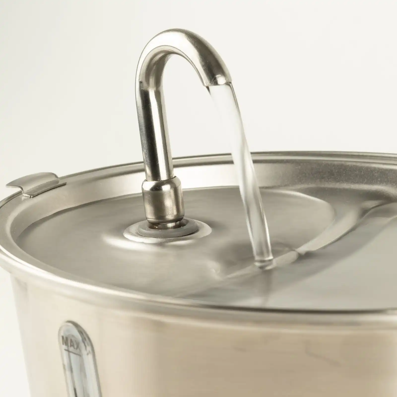 PAW Food Bowls - Electric Water Fountain 2.5 Liter - USB - Stainless Steal (304)