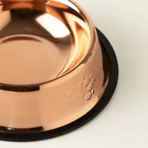 PAW Food Bowls - Single Copper Style - 18cm - Stainless Steel (304)