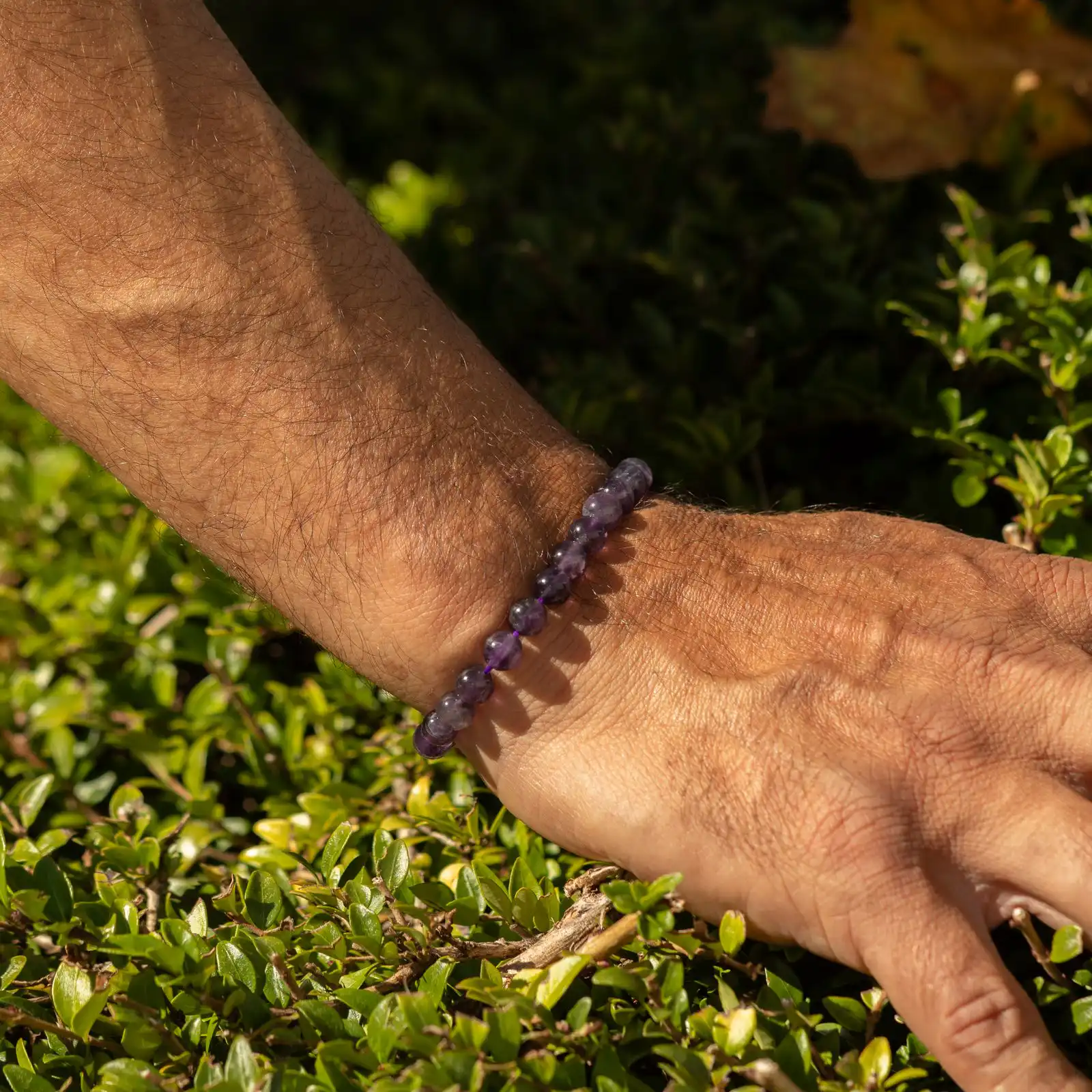 Petite Power Bracelet (17cmx6mm) - Amethyst