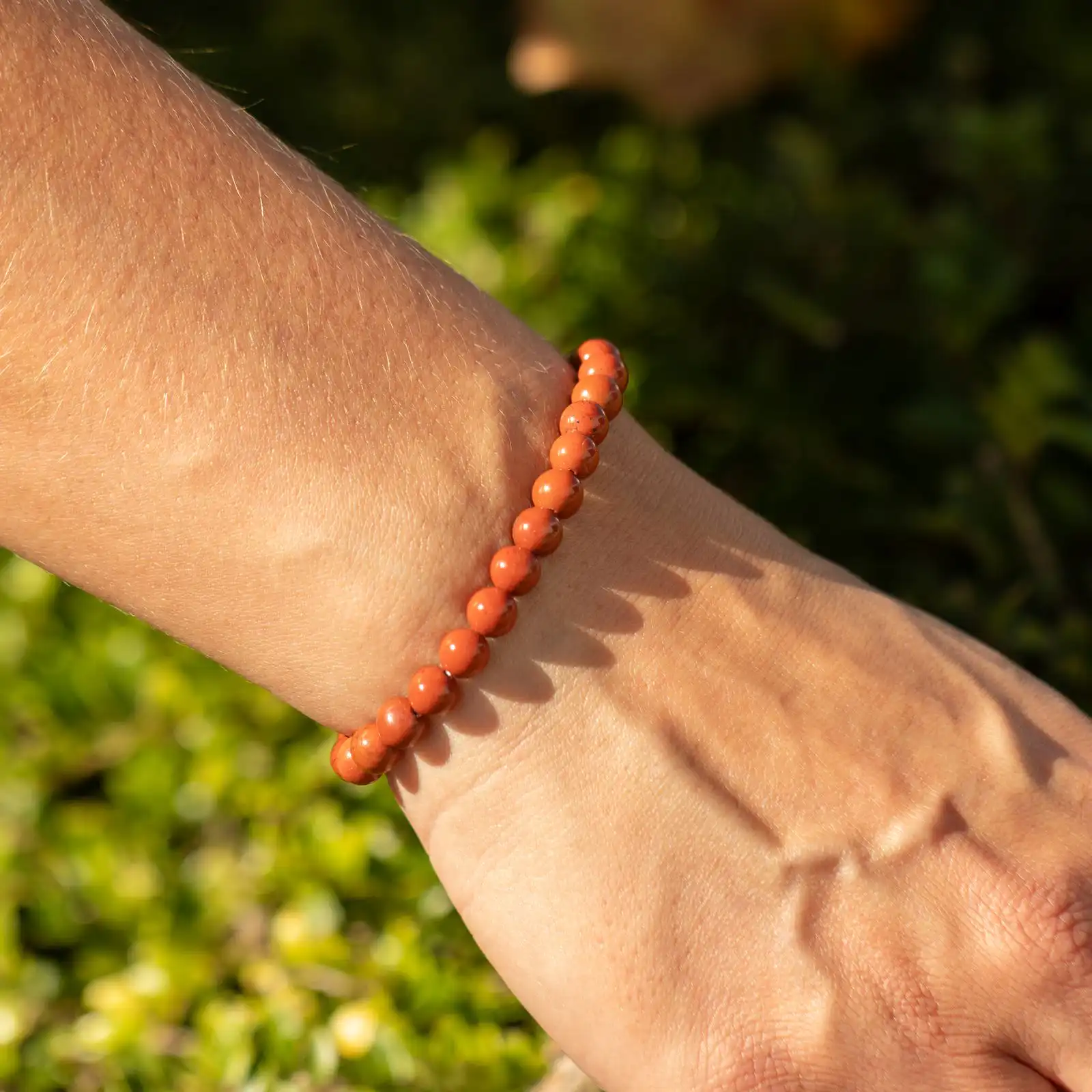 Petite Power Bracelet (17cmx6mm) - Carnelian