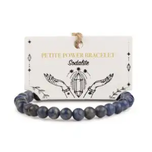 Petite Power Bracelet (17cmx6mm) - Sodalite