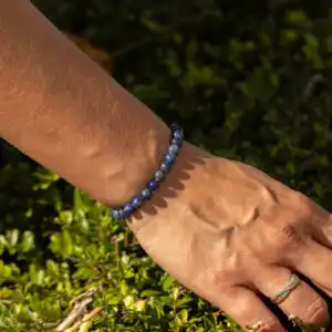 Petite Power Bracelet (17cmx6mm) - Sodalite