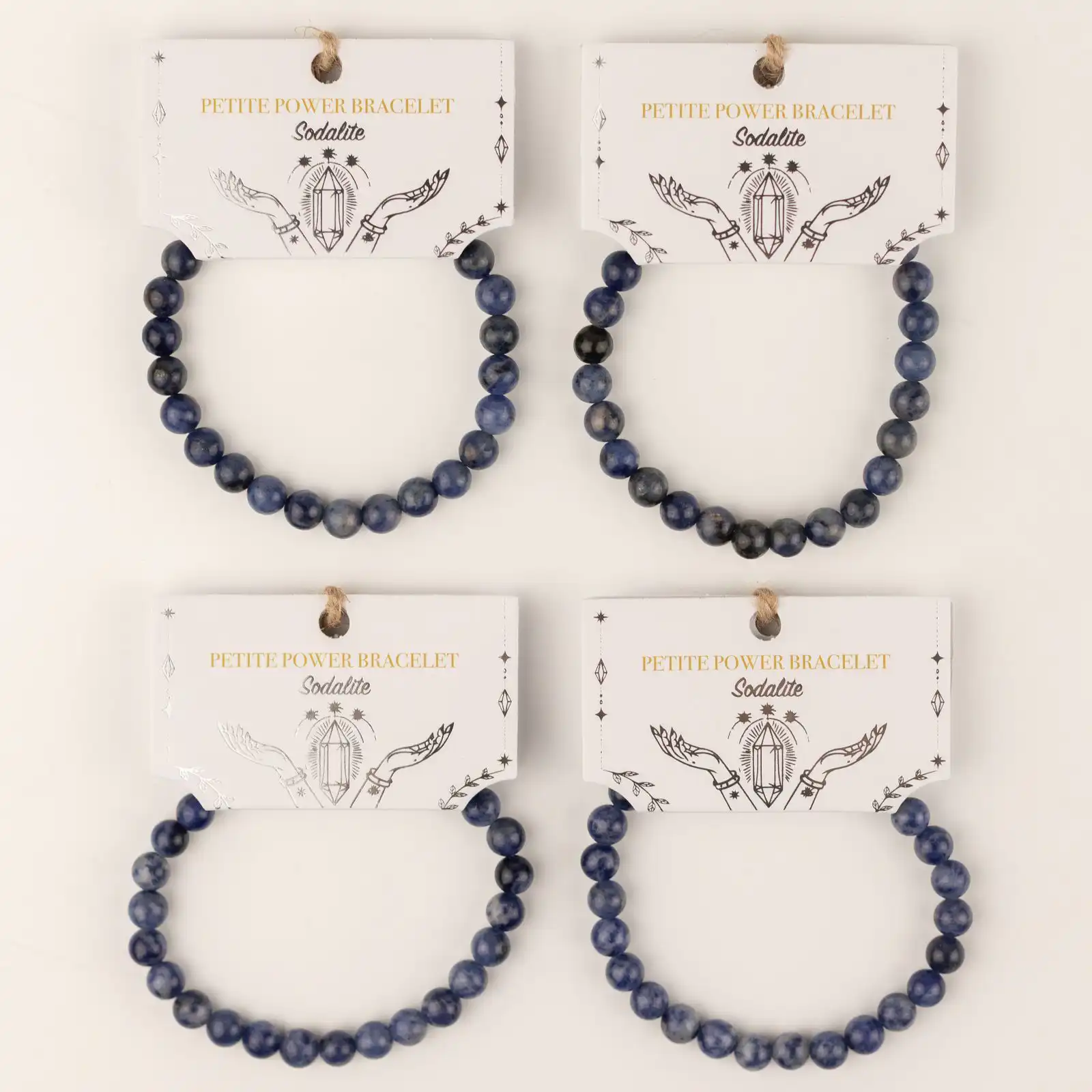 Petite Power Bracelet (17cmx6mm) - Sodalite