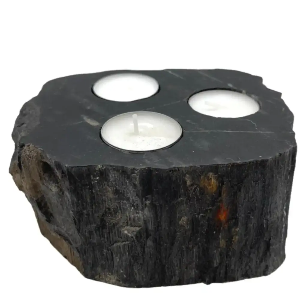 Petrified Wood Candle Holder – Triple | www.artisangoods.co.uk 2 Petrified Wood Candle Holder – Triple | www.artisangoods.co.uk 2