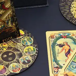 Pink Box Ruby Foil Tarot Card Gift Box Set - with booklet