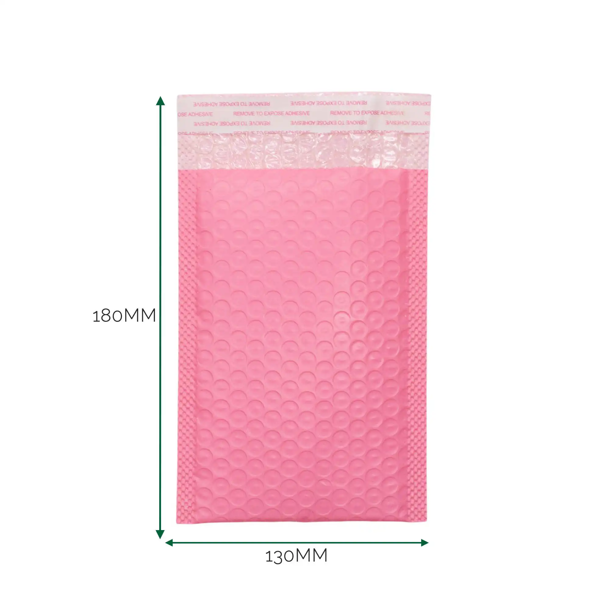 Pink Poly Bubble Envelope (130×180+40mm) | www.artisangoods.co.uk 2 Pink Poly Bubble Envelope (130x180+40mm)
