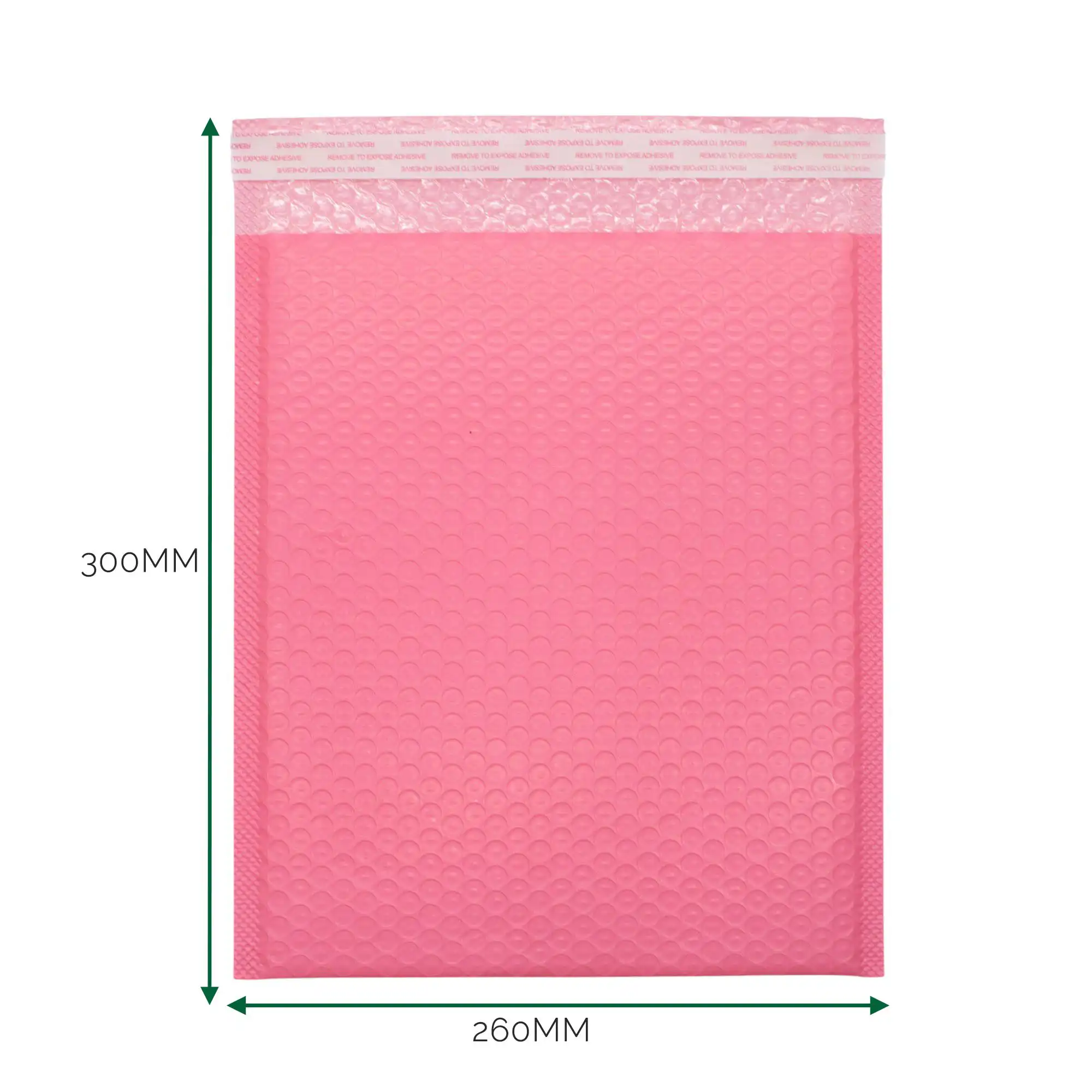 Pink Poly Bubble Envelope (260×300+40mm) | www.artisangoods.co.uk 2 Pink Poly Bubble Envelope (260x300+40mm)