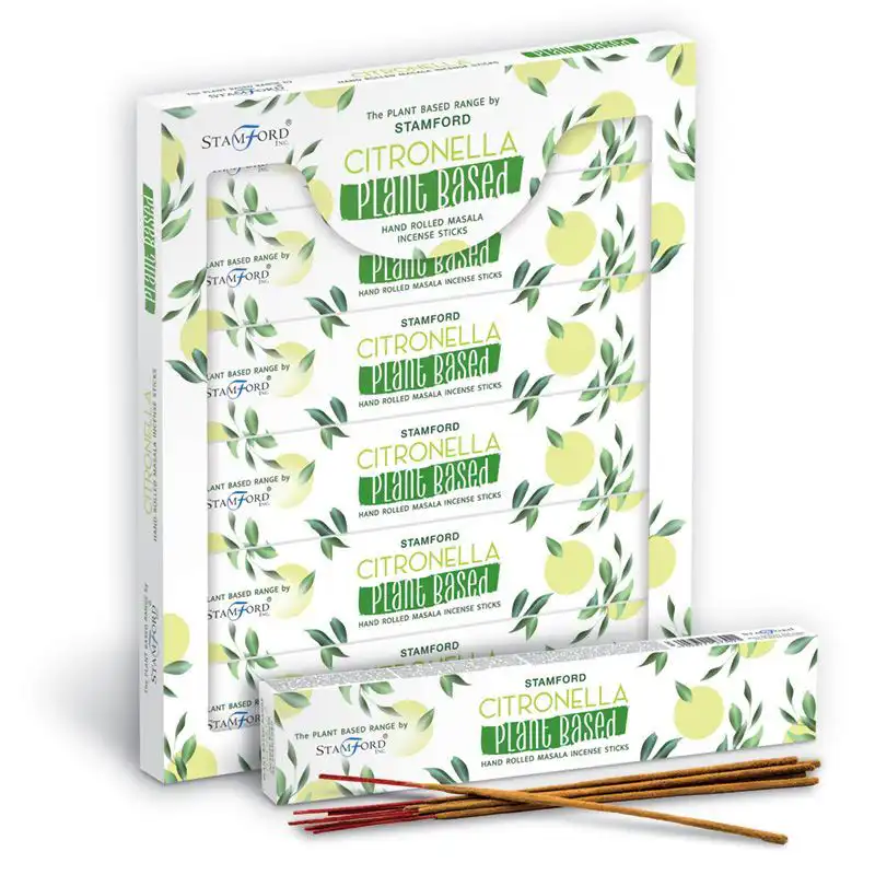 Plant Based Masala Incense Sticks – Citronella | www.artisangoods.co.uk 3 Plant Based Masala Incense Sticks – Citronella | www.artisangoods.co.uk 2