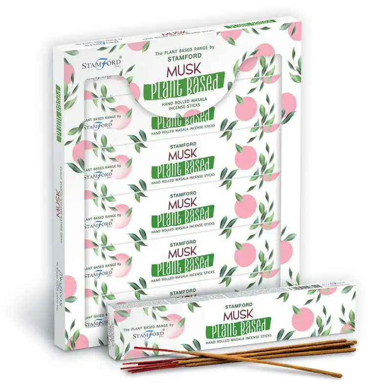 Plant Based Masala Incense Sticks – Musk | www.artisangoods.co.uk 3 Plant Based Masala Incense Sticks – Musk | www.artisangoods.co.uk 2