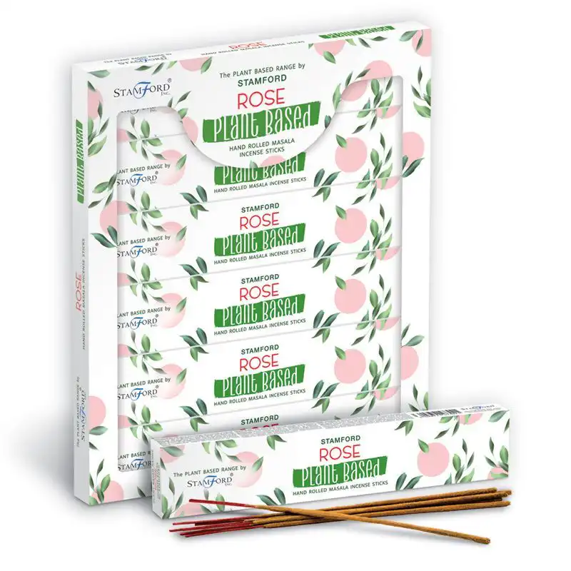Plant Based Masala Incense Sticks – Rose | www.artisangoods.co.uk 3 Plant Based Masala Incense Sticks – Rose | www.artisangoods.co.uk 2