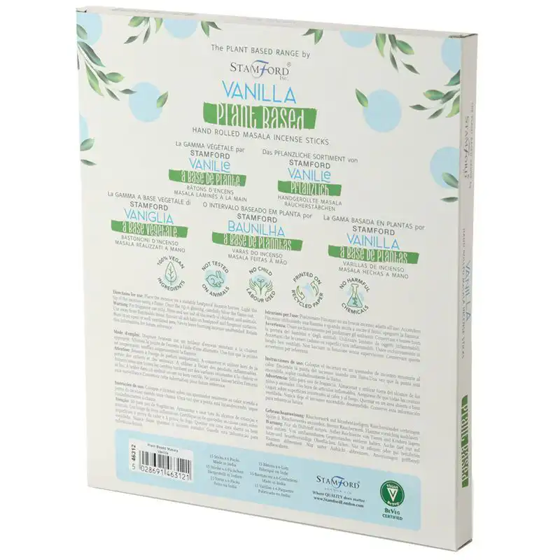 Plant Based Masala Incense Sticks – Vanilla | www.artisangoods.co.uk 5 Plant Based Masala Incense Sticks – Vanilla | www.artisangoods.co.uk 4