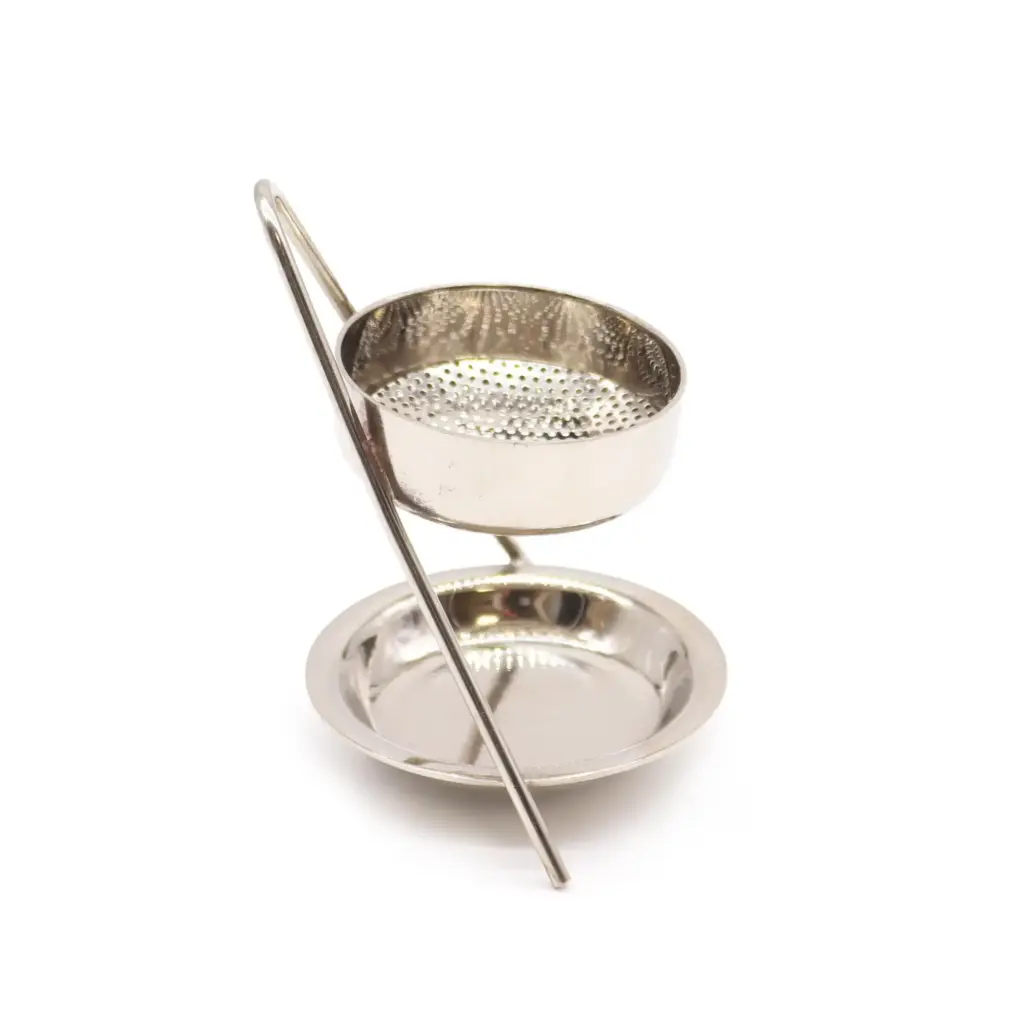Plated Brass Resin Incense Warmer – Fixed | www.artisangoods.co.uk