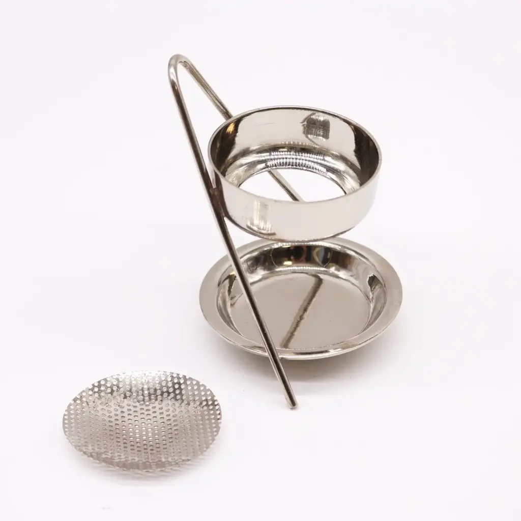 Plated Brass Resin Incense Warmer – Fixed | www.artisangoods.co.uk 3