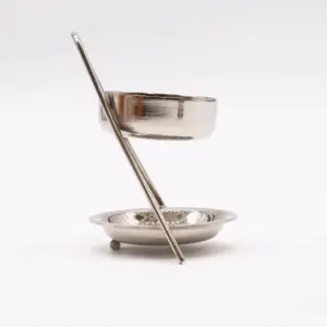 Plated Brass Resin Incense Warmer – Fixed | www.artisangoods.co.uk 2