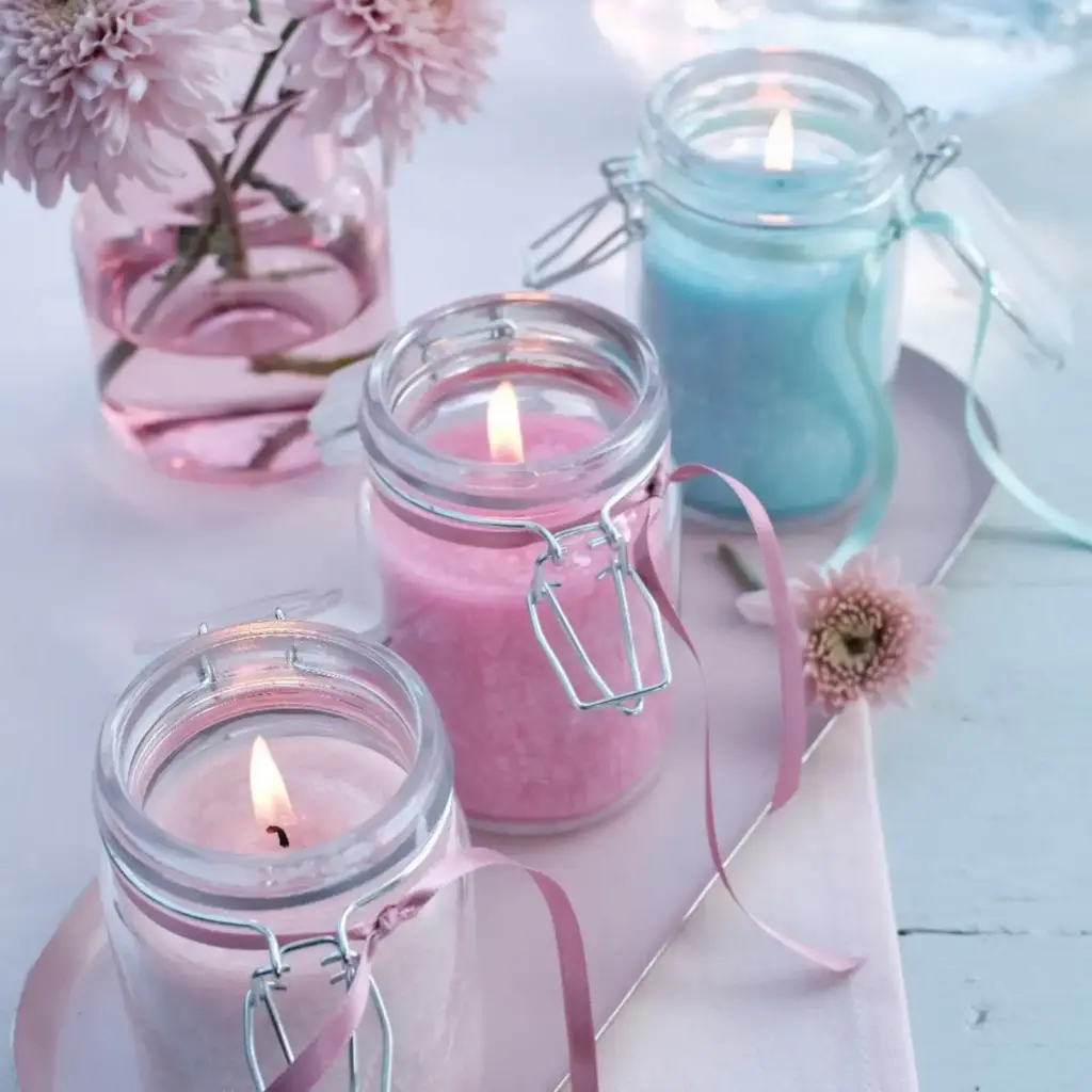 Pure Olive Wax Jar Candle 120×70 – Antique Rose | www.artisangoods.co.uk 2