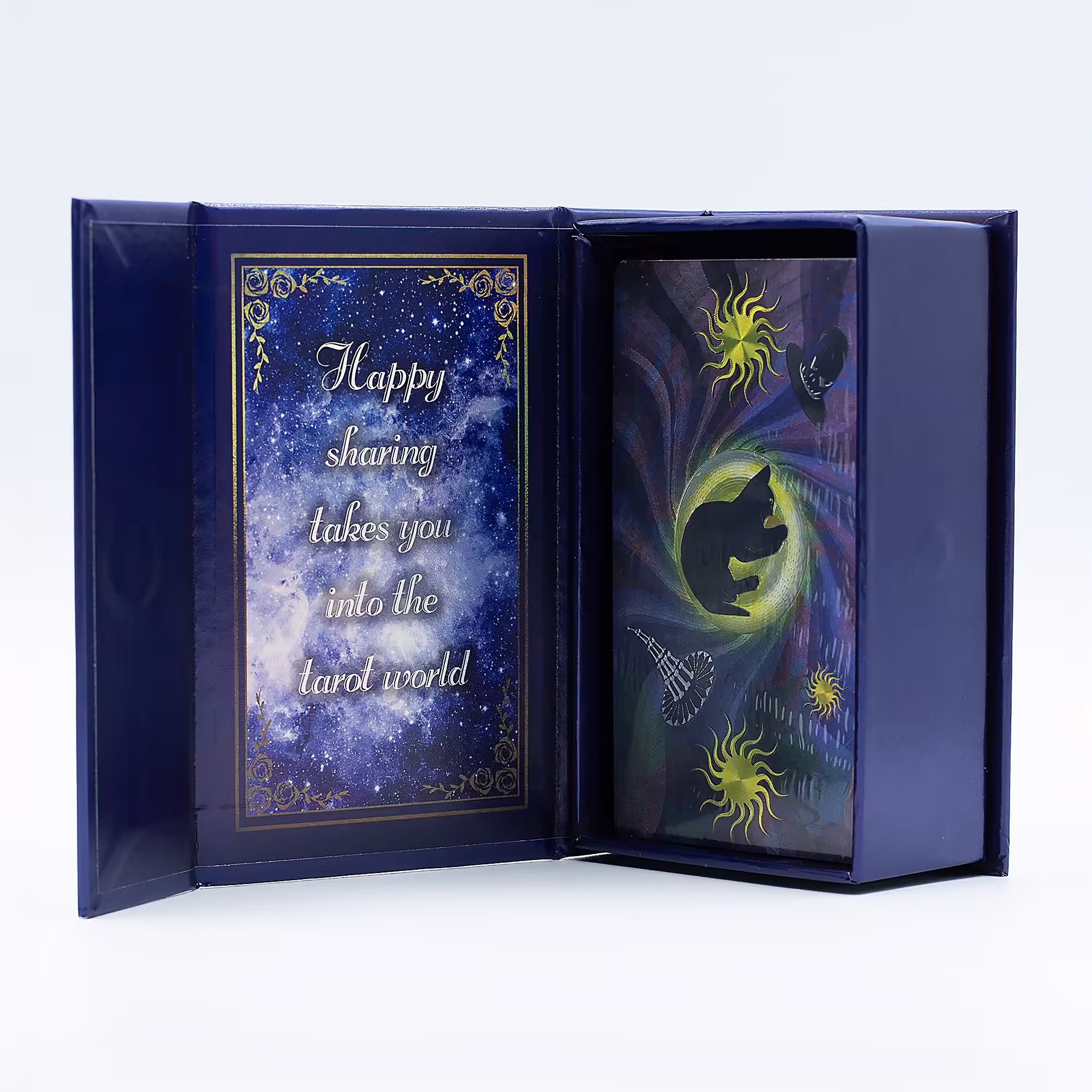 Purple Foil Tarot Card Set – Witch Tarot – with booklet | www.artisangoods.co.uk 2 Purple Foil Tarot Card Set - Witch Tarot - with booklet