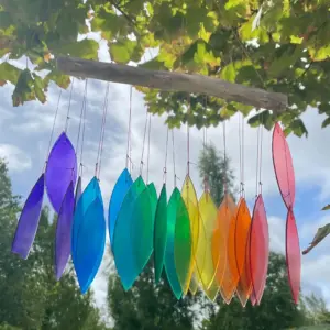 Rainbow Glass Chime – Assorted | www.artisangoods.co.uk 7