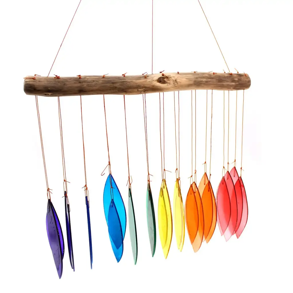 Rainbow Glass Chime – Assorted | www.artisangoods.co.uk