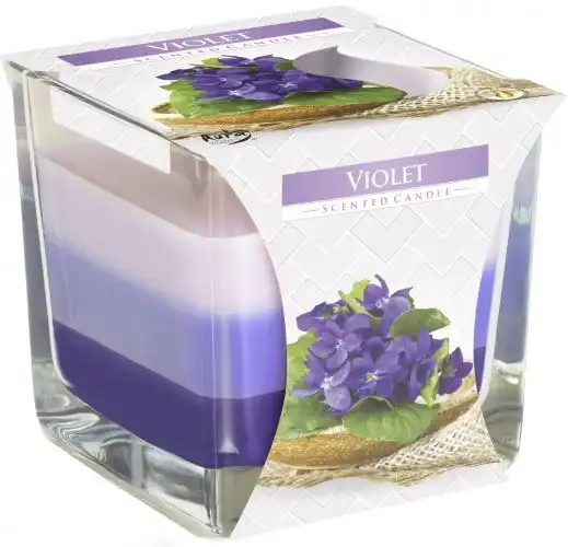 Rainbow Jar Candle – Violet | www.artisangoods.co.uk 2 Rainbow Jar Candle – Violet | www.artisangoods.co.uk