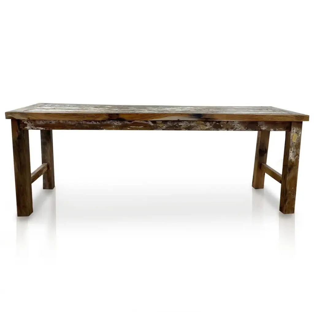 Recycled Teakwood Dinning Table 1.8 m | www.artisangoods.co.uk 2