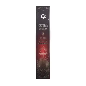 Red Agate Crystal Scents Smudge Incense – Saffron | www.artisangoods.co.uk 5
