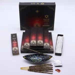 Red Agate Crystal Scents Smudge Incense – Saffron | www.artisangoods.co.uk 4