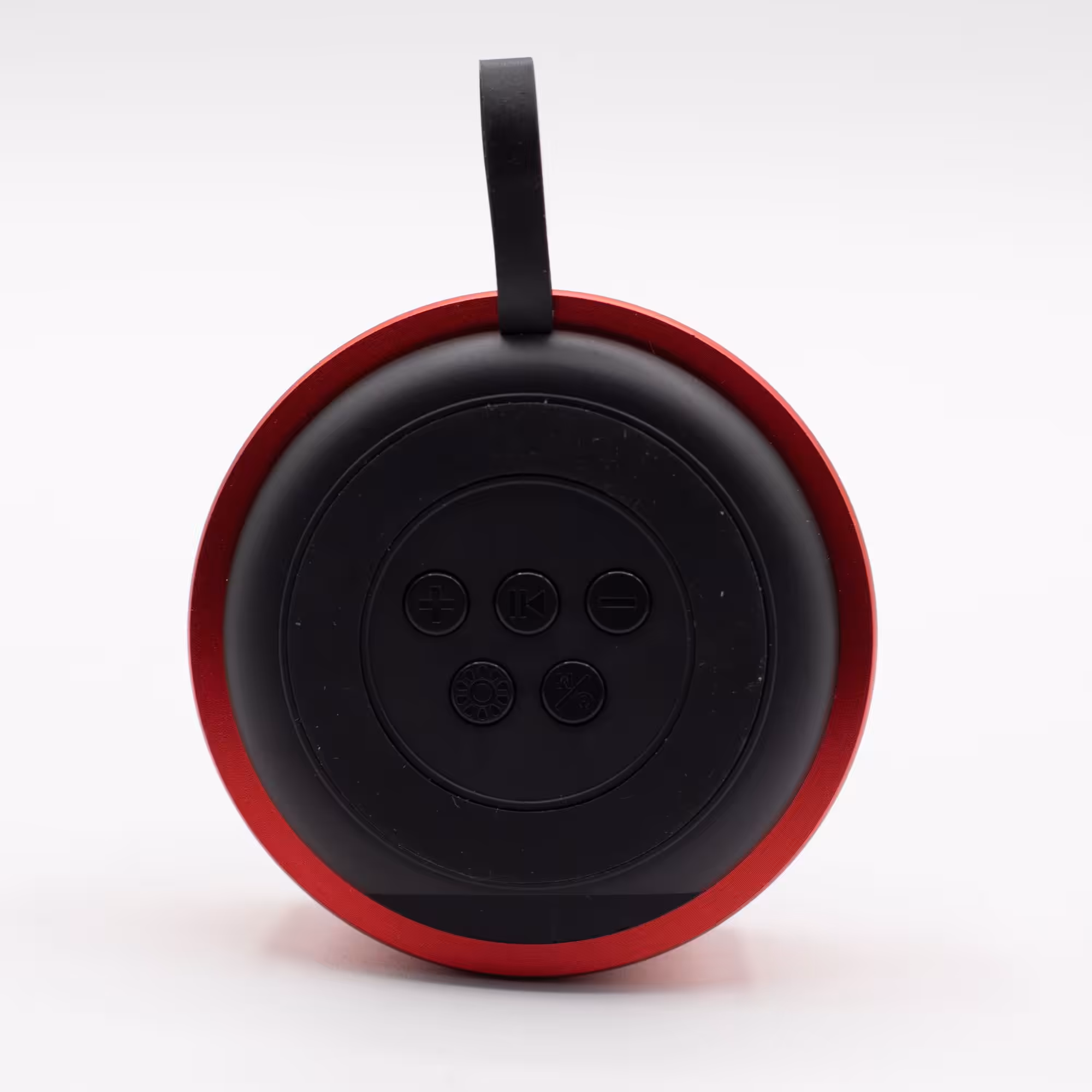 Red Mandala Lighting Effect Mini Speaker | www.artisangoods.co.uk 7 Red Mandala Lighting Effect Mini Speaker - Image 6