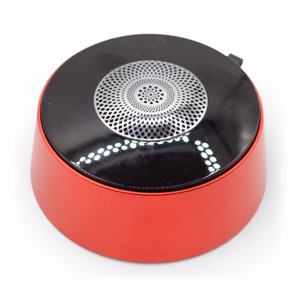 Red Mandala Lighting Effect Mini Speaker | www.artisangoods.co.uk 5 Red Mandala Lighting Effect Mini Speaker | www.artisangoods.co.uk 5