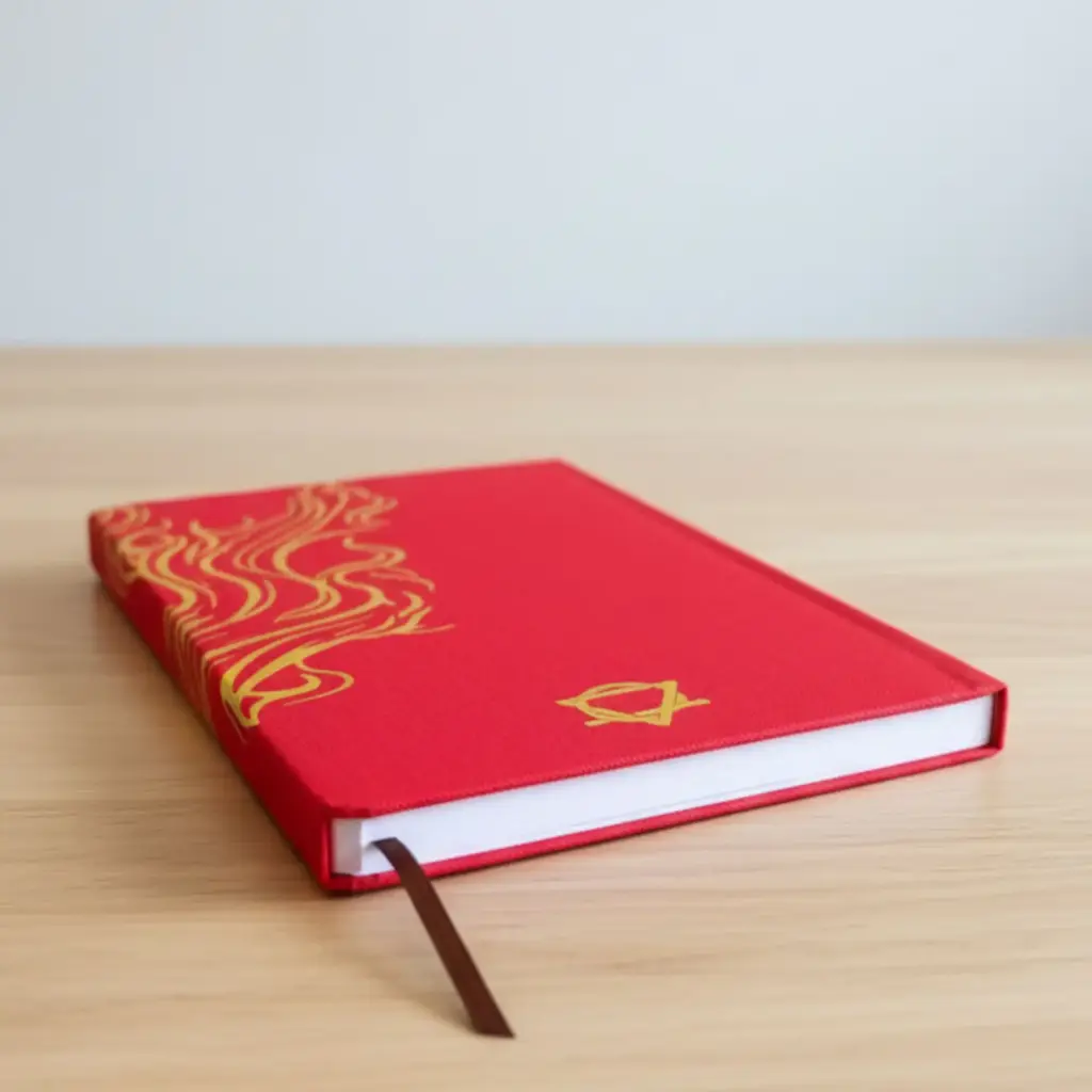 Red Wellness Journal – 120 pages – Golden Mandala and Lotus | www.artisangoods.co.uk 4 Red Wellness Journal – 120 pages – Golden Mandala and Lotus | www.artisangoods.co.uk 4