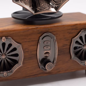Retro Mini Double Gramophone Speaker – Bluetooth – 5.4 watt x 2 | www.artisangoods.co.uk 9